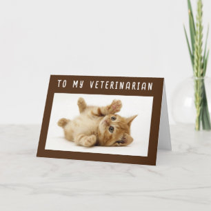 JOLI ANNIVERSAIRE À MA CARTE **VÉTÉRINAIRE**
