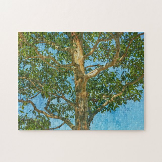 Joli Arbre Art avec Puzzle Blue Sky (Horizontal)