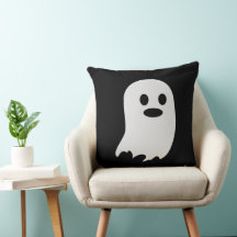 Joli Boo Coussin de lancer Halloween