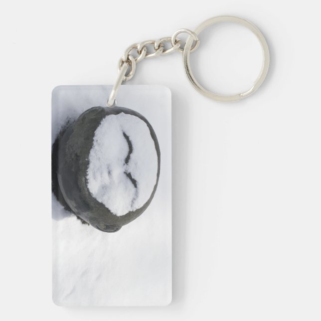 Joli Bouddha Avec Le Visage De Neige (Dos)