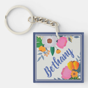 Joli cadre Floral Personnalisé