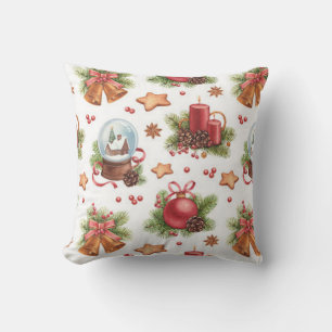 Joli Carré de Noël Coussin