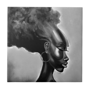 Joli carreau de femme africaine
