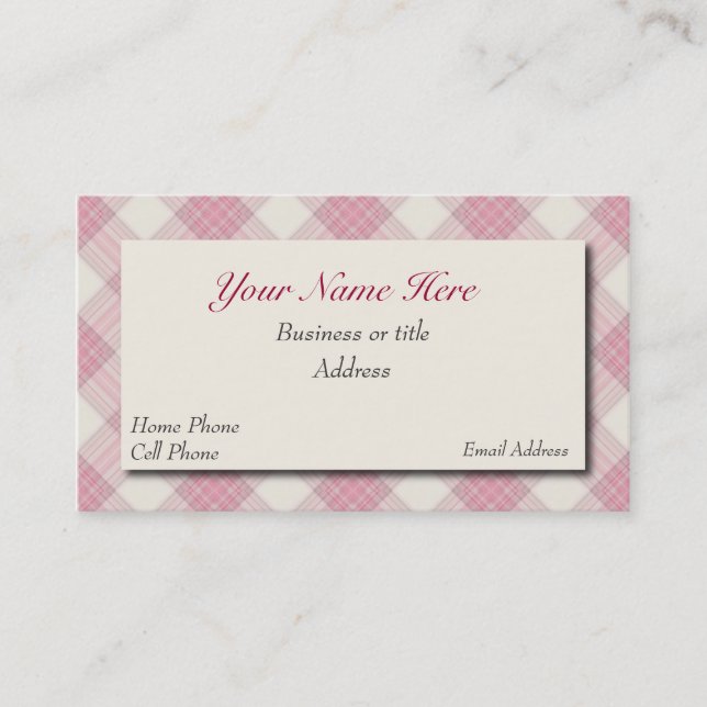 Joli Carte de visite (Devant)