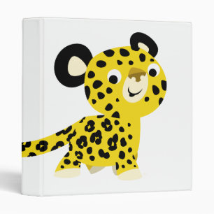 Joli Cartoon ami Leopard Avery Classeur