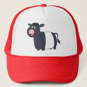 Joli Cartoon Ceint Casquette de vache Galloway