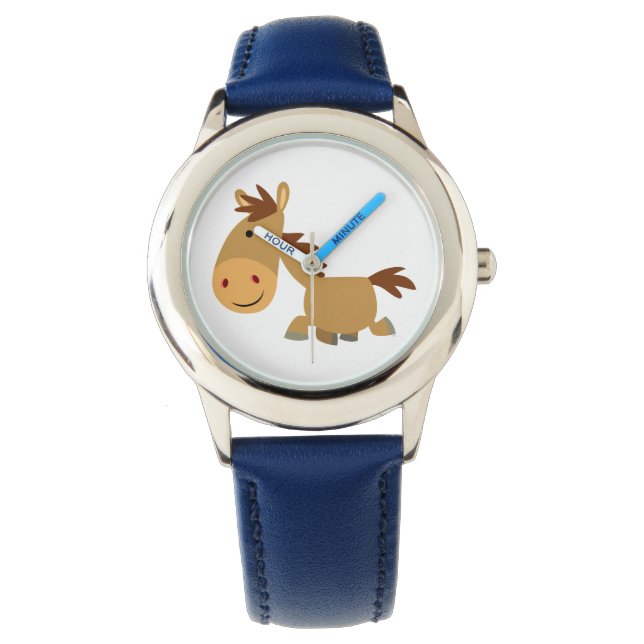 Joli Cartoon Cheval Montre (devant)