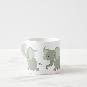 Joli Cartoon Elephant Espresso Mug
