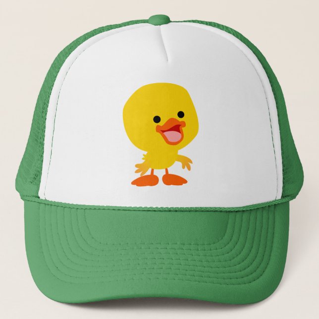 Joli Casquette de dessin animé souriant (Devant)