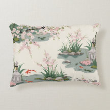 Joli cerisier Coussin fleuri charme