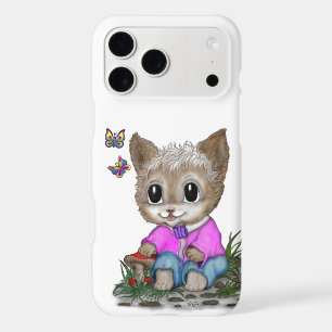 Joli Chat Chaton et Papillon