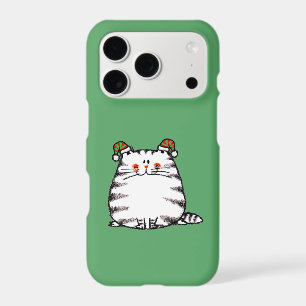 Joli Chat Grassouillet Deux Chapeaux de Noël