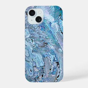 Joli Chic Motif de Faux Coquillage Abalone Violet 