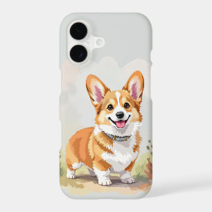 Joli chien Pembroke Welsh Corgi rouge