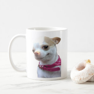 Joli Chihuahua Dog mème Mug double face
