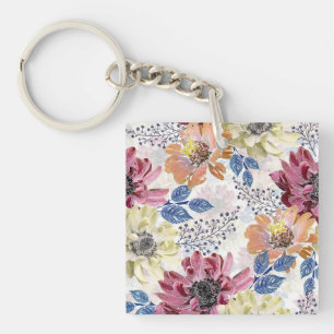 Joli chrysanthème rose Vintage