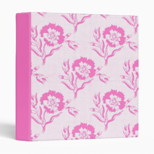 Joli Classeur de fleurs roses