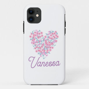 Joli coeur floral iPhone / coque ipad