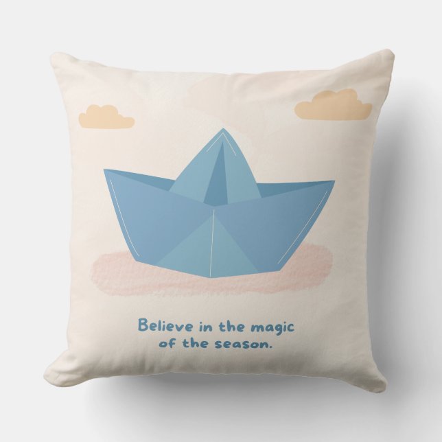 Joli coussin ambiance confortable  (Recto)