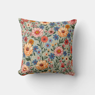 Joli coussin floral