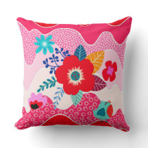 Joli coussin Floral Moderne / Jeu Coussin