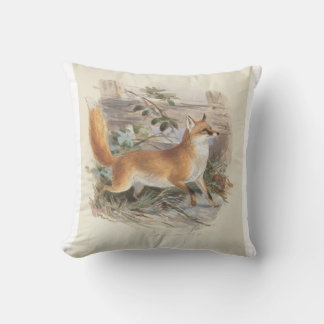 Joli coussin lombaire fox traditionnel