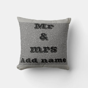 Joli coussin monsieur et madame