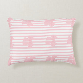 Joli Coussin Rose à Nœud | Coussin de Lancer Coque