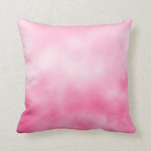 Joli dans rose Reversible Tie Dye Jetant Oreiller