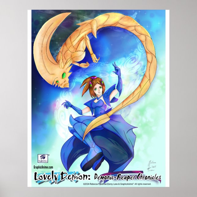 Joli démon : Poster de Chroniques Demonic-Reaper (Devant)