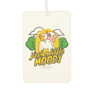 joli désodorisant pour voiture, moody vache air fr