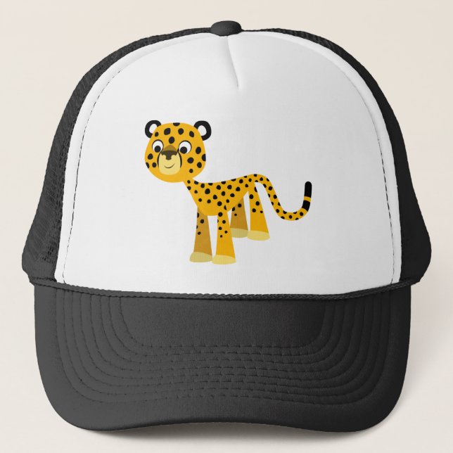 Joli dessin animé Cheetah Casquette (Devant)