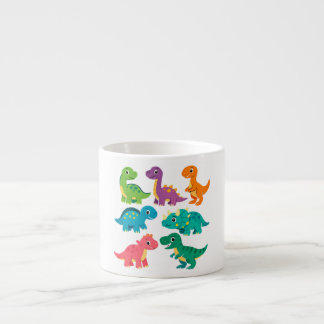 Joli dessin animé Dinosaur Conception de la Mug