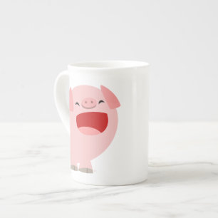 Joli dessin chantant Cochon os Chine Mug