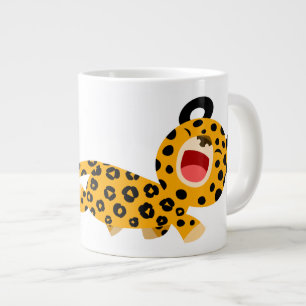 Joli dessin facétieux Leopard Jumbo Mug