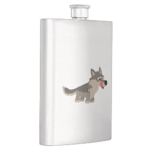 Joli Dessin Faim Wolf Classique Flacon