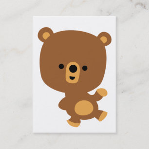Joli dessin 'Good Vibe' Carte de visite d'ours