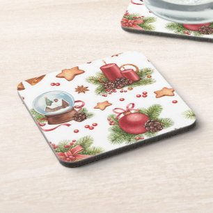 Joli Dessous de verre Carré de Noël
