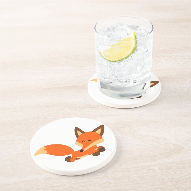 Joli Dessous de verre de caricature de la flotte (Côté)