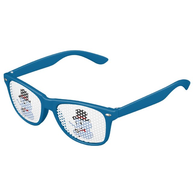 Joli éléphant garçon dessin animé enfants lunettes (Angle)