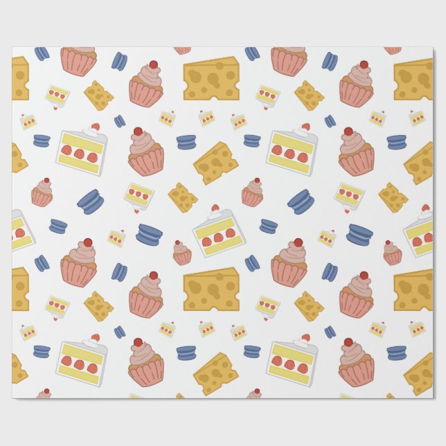 Joli emballage cadeau dessert - Doux, Fun et Parfa (Plat)