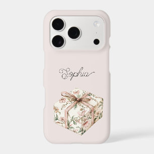 Joli en cadeau floral rose blush