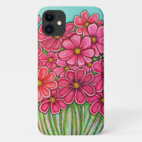 Joli en rose Cosmos Coque iphone
