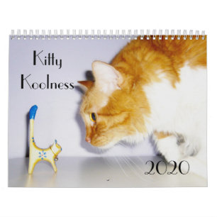 Joli et amusant "Kitty Koolness" Calendrier de cha
