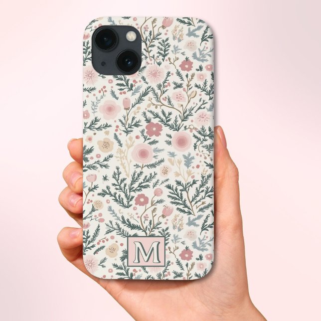 Joli étui de téléphone Floral Fleur sauvage (Créateur téléchargé)