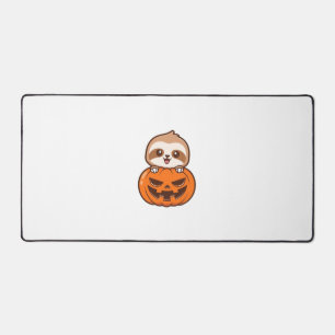 Joli fentes avec Citrouille Halloween Dessin Vecto