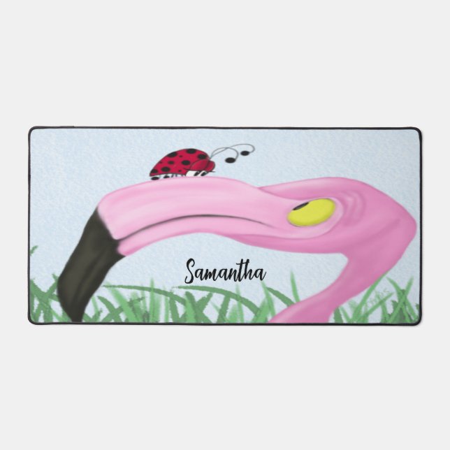 Joli Flamant rose rose (Recto)