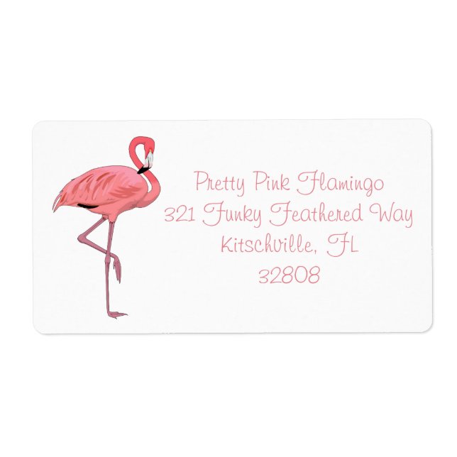 Joli Flamant rose rose (Devant)
