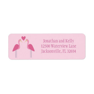 Joli Flamant rose rose jolie Mariage Adresse de re
