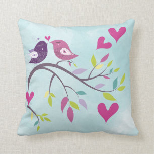 Joli Inséparable Valentine Coussin